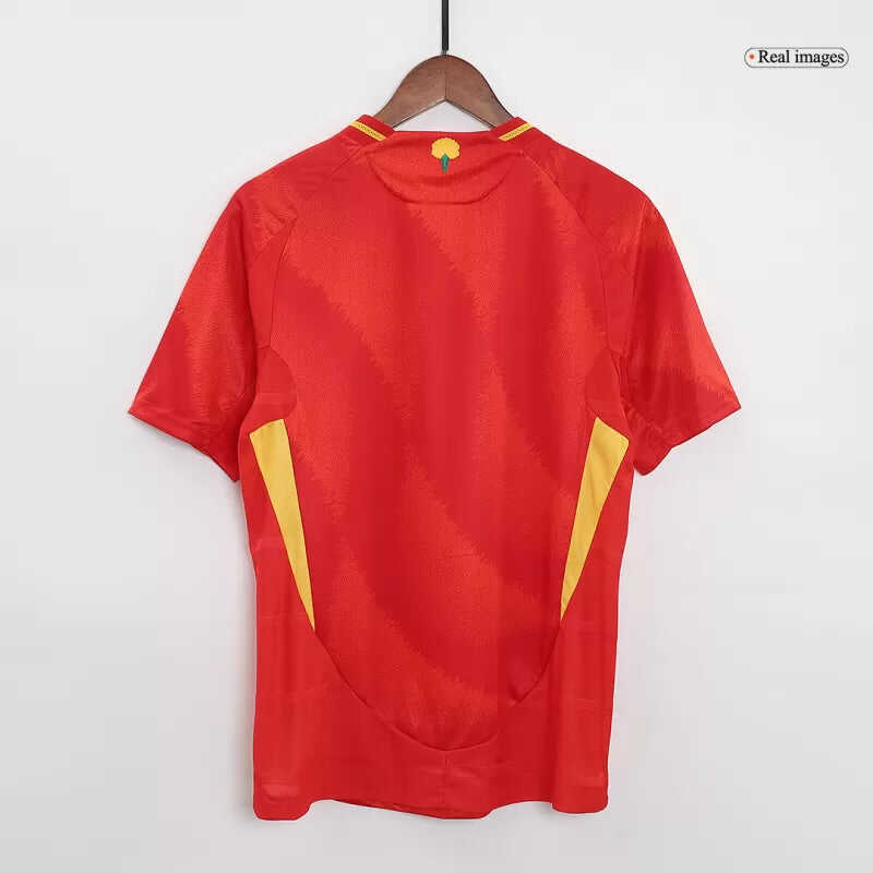 Player Version Spain Home Soccer Jersey Euro 2024 Authentic Kit