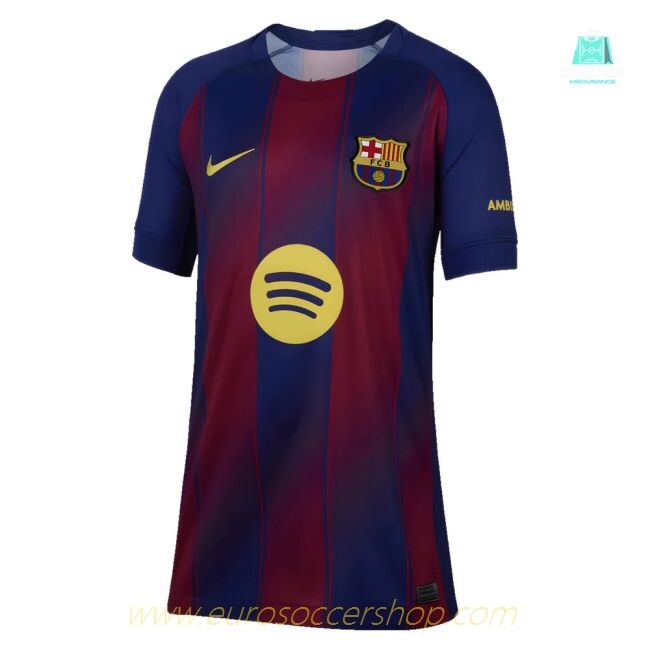 2025-2026 Barcelona Home Shirt (Kids) (Your Name)