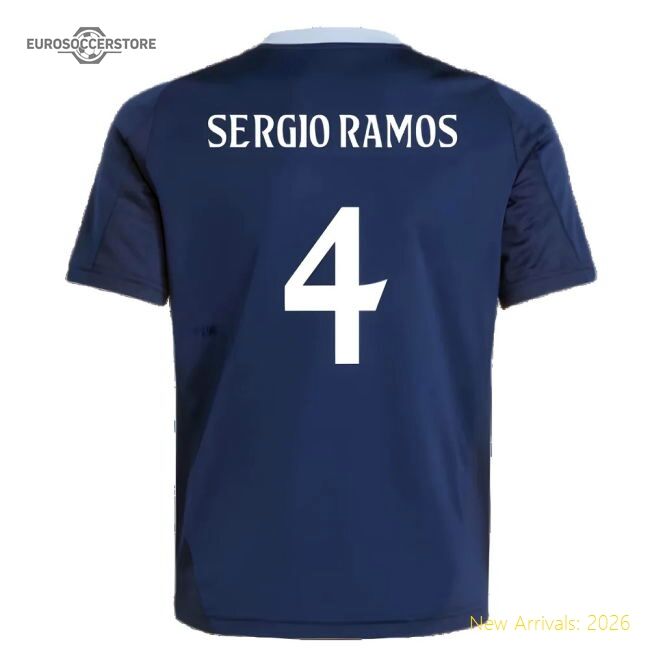 Pro-level Real Madrid Training Sergio Ramos Jersey 2024-2025 Flexible