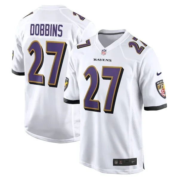 Baltimore Ravens Game NFL Jersey - White | Elite Football Apparel