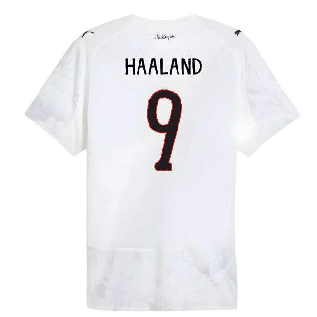2025-2026 KIDSUPER x Manchester City CWC Authentic Shirt (White) (Haaland 9)