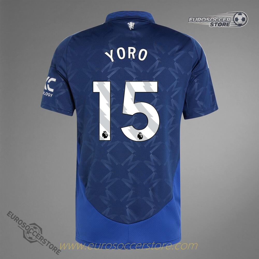 Manchester United YORO 15 Away Jersey for the 24-25 Season