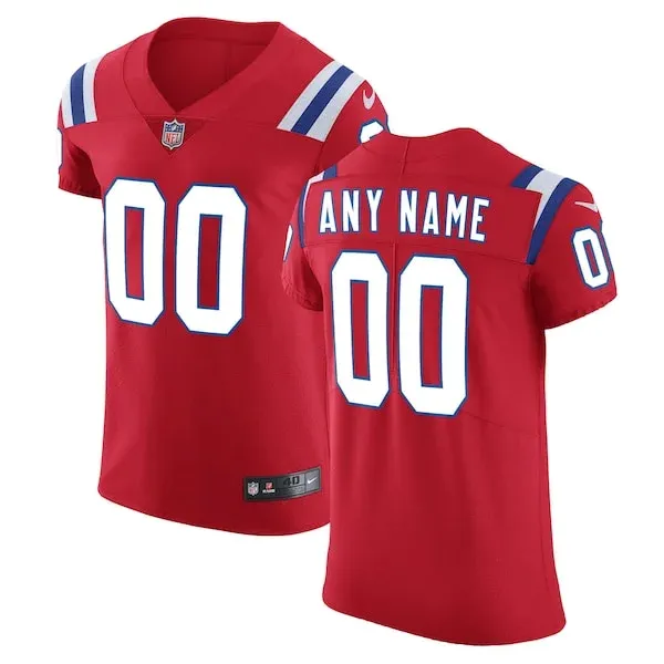New England Patriots Elite NFL Jersey - Red | Pro-Level Football Ap...