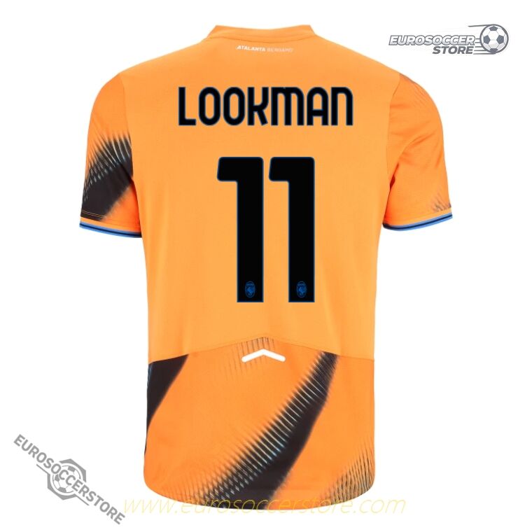 Atalanta's 25-26 Third Jersey featuring LOOKMAN 11
