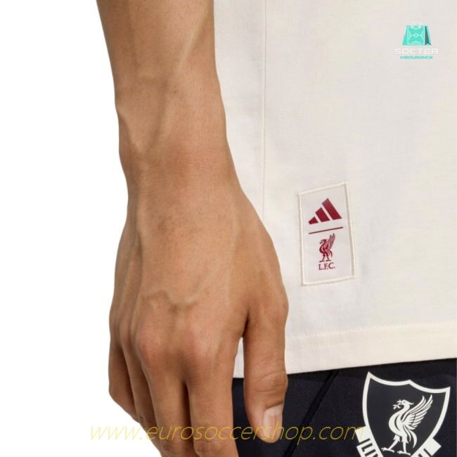 2025-2026 Liverpool Seasonal Graphic Tee (White)