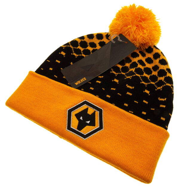 Wolverhampton Wanderers FC Fade Ski Hat - fan gear