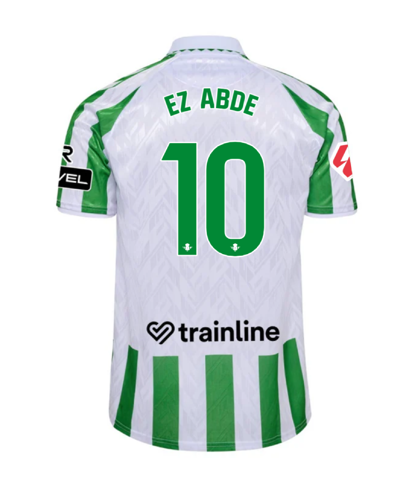 24-25 Season Real Betis Home EZ ABDE 10 Football Jersey