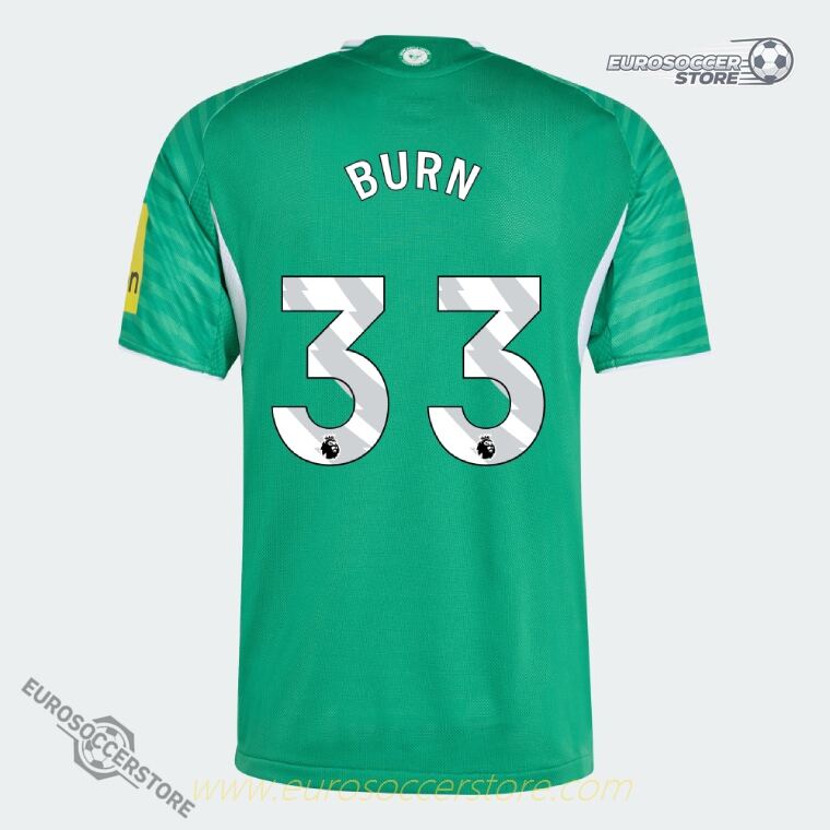 Newcastle United Away BURN 33 Football Jersey 25-26 (Player Edition)