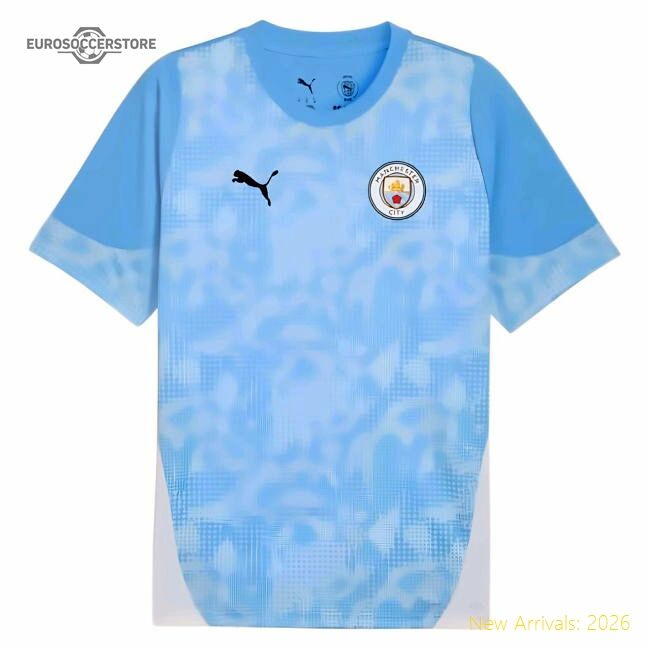 Official 2025-2026 Man City Jersey - High Performance Training Wear