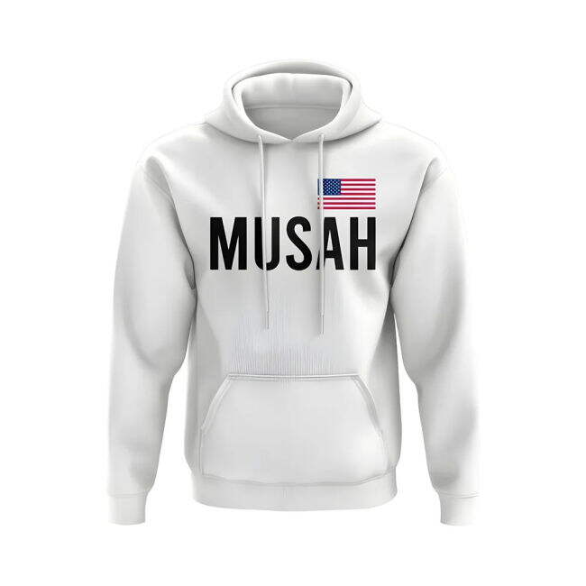 Top-Tier Yunus Musah Usa Name Hoody (White) Performance-Driven