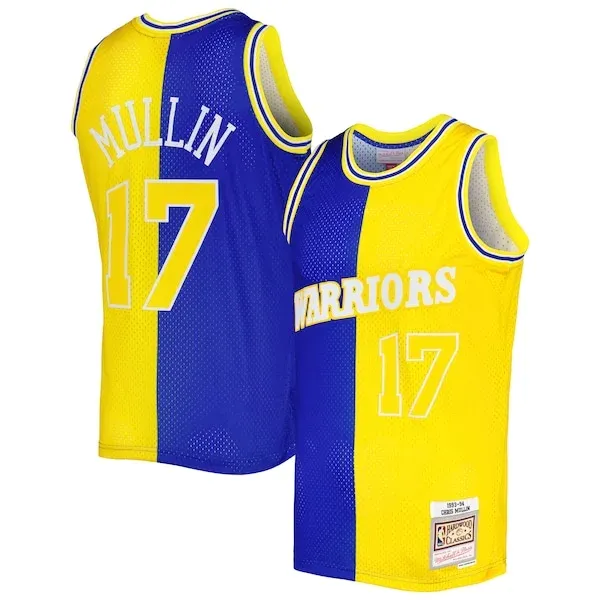 Chris Mullin GSW Swingman Jersey - classic Basketball training