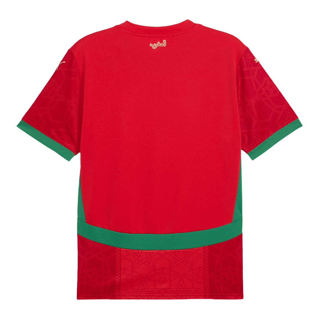 Morocco Home  Soccer Jersey 2024/25 Authentic Kit