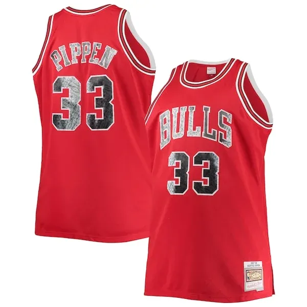 Scottie Pippen CHI Swingman Jersey - official NBA - Red game-day