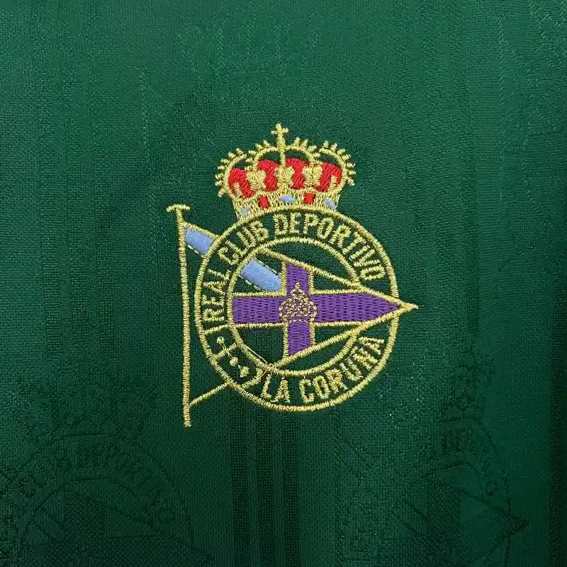 1999-2000 Real Club Deportivo de La Coruña Long Sleeve Jersey retro kit