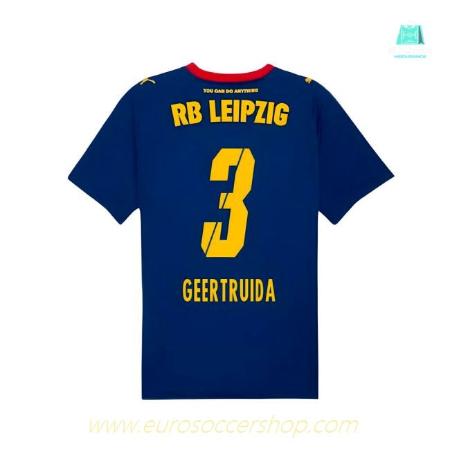 2025-2026 Red Bull Leipzig Away Shirt (Geertruida 3)