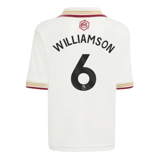 2025-2026 Arsenal Third Mini Kit (Williamson 6) - high quality