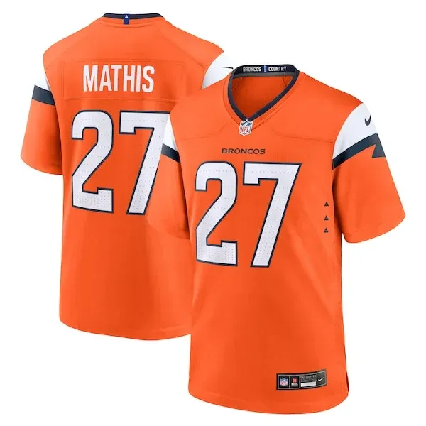 Performance None Game Jersey - Premium Orange NFL Fan Jersey | Game...