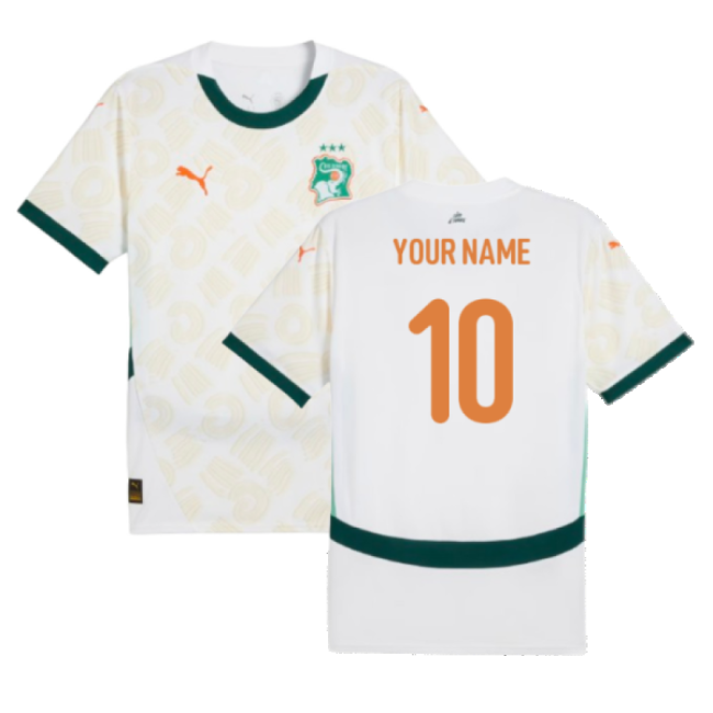 Ivory Coast 2024-2025 Away Jersey - Custom