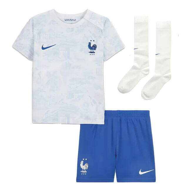 Kids France Football Team Unique Item Away Unique Shirt