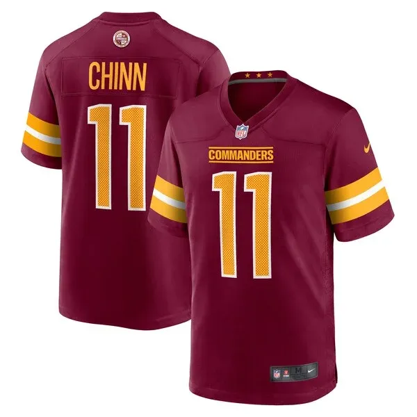 Performance None Game Jersey - Premium Burgundy NFL Fan Jersey | Ga...