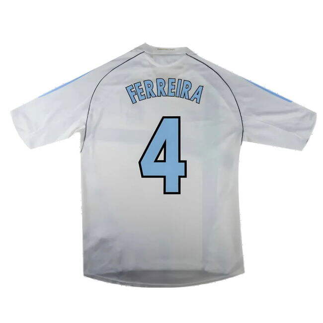 Ultra Comfort Loyal Marseille Home Shirt Excellent L Ferreira #4 2...