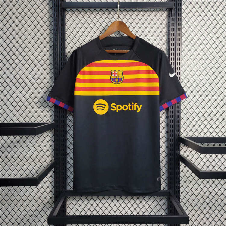 Barcelona FC 2324 Black Shirt Special Version - Official Replica 12251