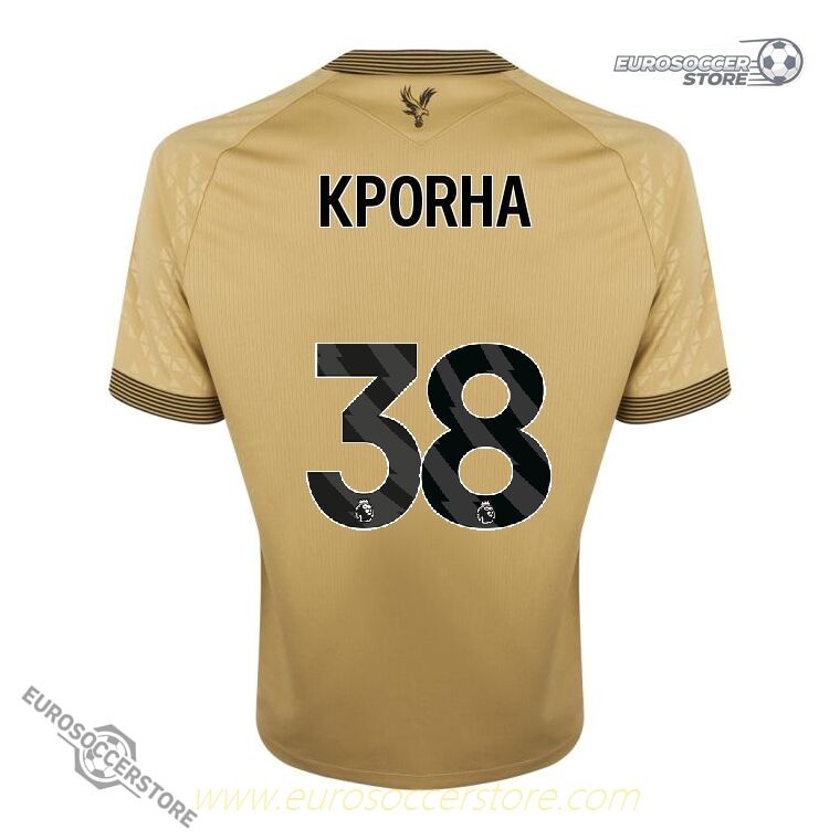 Away KPORHA 38 Jersey for Crystal Palace in the 25-26 season.