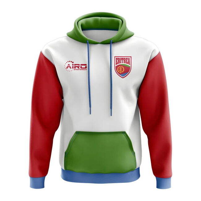 Performance Eritrea Concept Country Football Hoody (White)