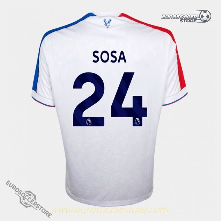 Crystal Palace 25-26 Third SOSA 24 Eagle White Jersey