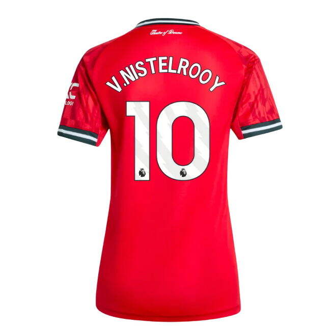 Man Utd Certified 2025-2026 Man Utd Home Shirt (Womens) (V.Nistelro...