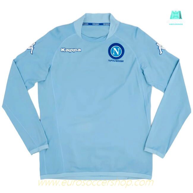 Napoli 2004-05 Long Sleeve Home Shirt (M) (Excellent)