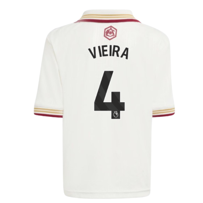 2025-2026 Arsenal Third Mini Kit (Vieira 4) (Limited Edition)