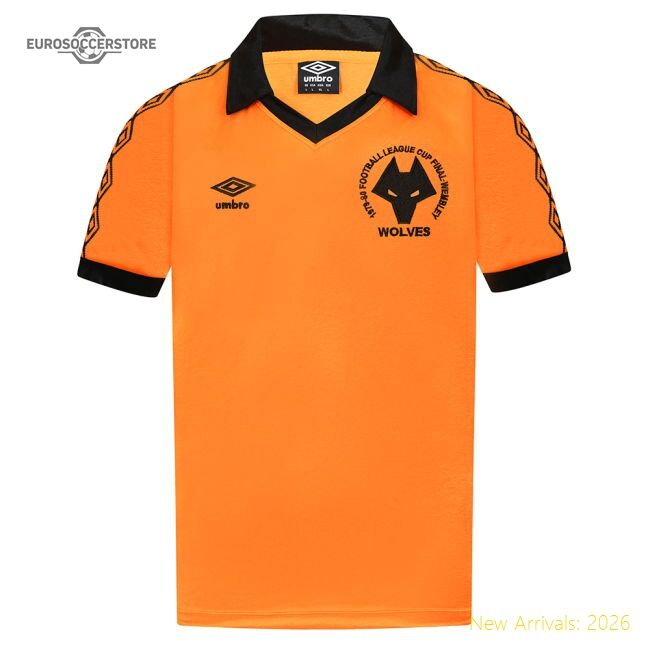 Authentic Wolverhampton Wanderers 1980 League Cup Final Shirt (your