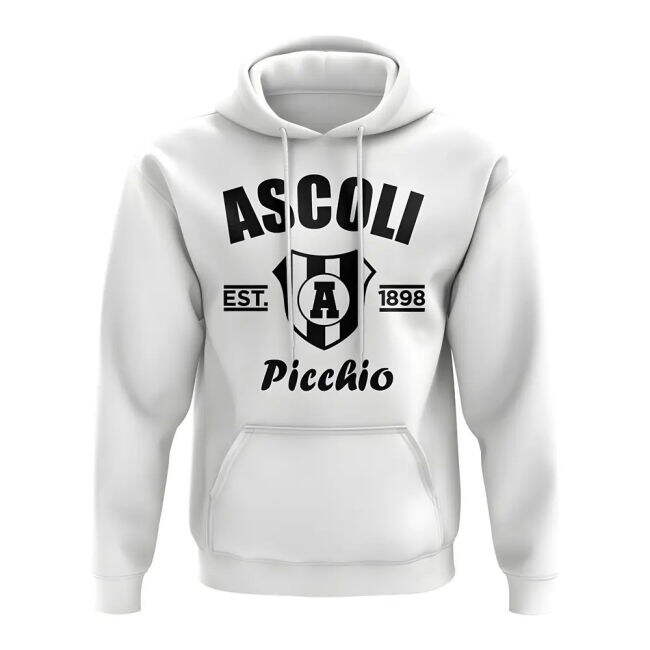 Ascoli Established Football Hoody (White)