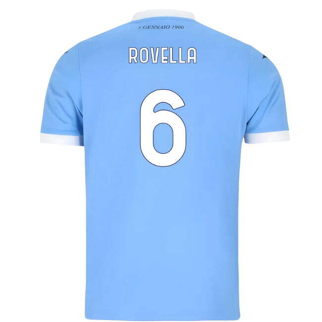 2025-2026 Lazio Home - Authentic - Supporter Jersey - Premium Replica