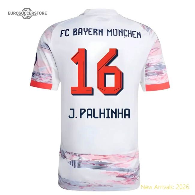 High-quality 2025-2026 Bayern Munich Alternate Jersey (j Palhinha 16)