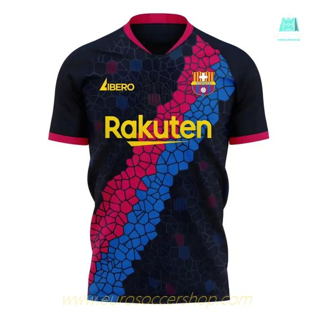 Catalonia 2025-2026 Away Concept Football Kit (Libero)