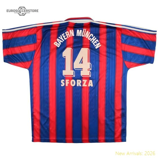First-class Bayern Munich 1995-97 Home Kit (xl) Sforza 14 (very Good)