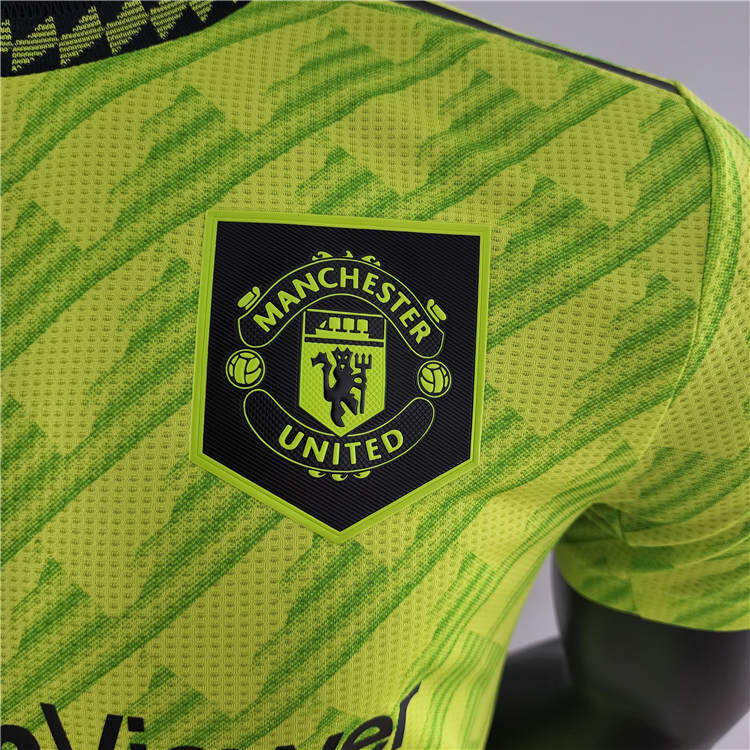 Manchester United 2223 Third Kit Green Soccer Jersey Authentic