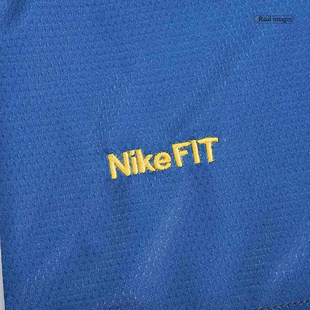 Retro A.INIESTA #8 2008/09 Barcelona Home Long Sleeve Soccer Jersey- U