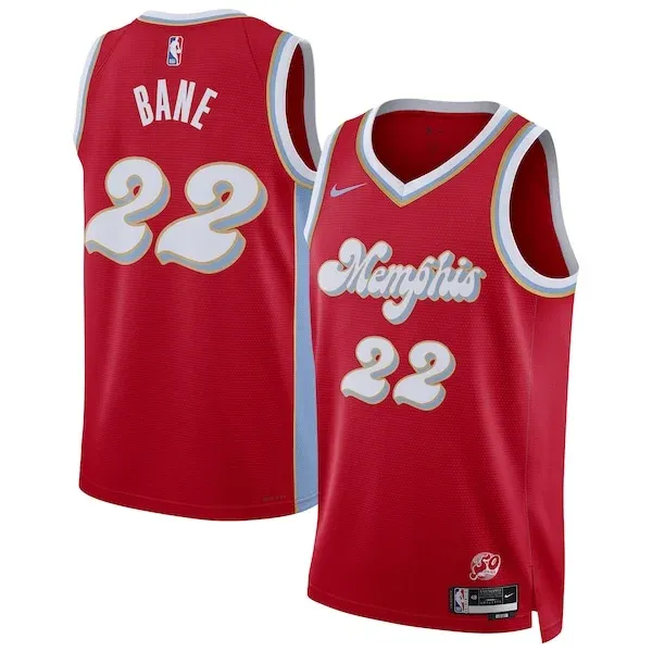 Desmond Bane MEM Swingman Jersey - exclusive replica-jersey - Red
