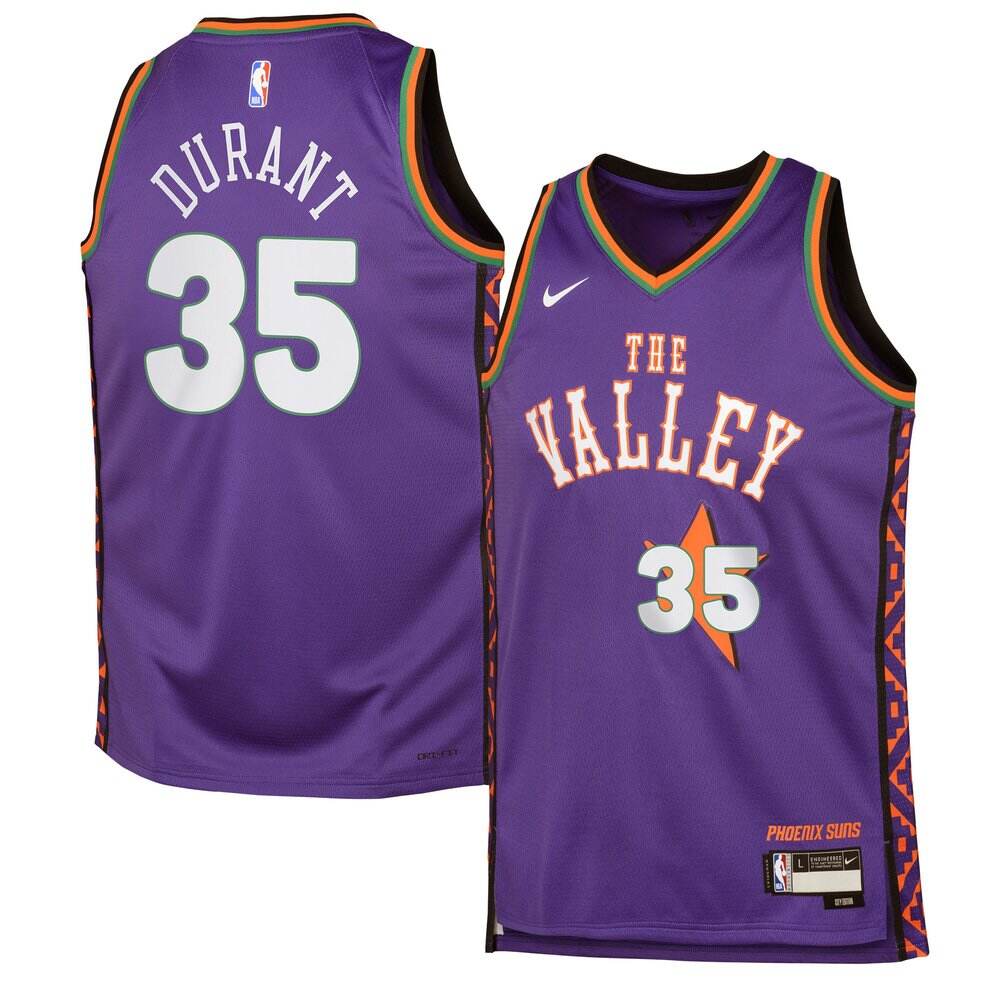 High-Quality Jersey Phoenix Suns Kevin Durant - Purple City Edition