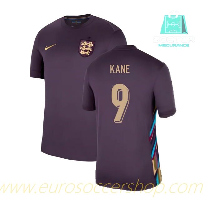 2024/25 Campaign England National Team Away Football Shirt (Kane 9)