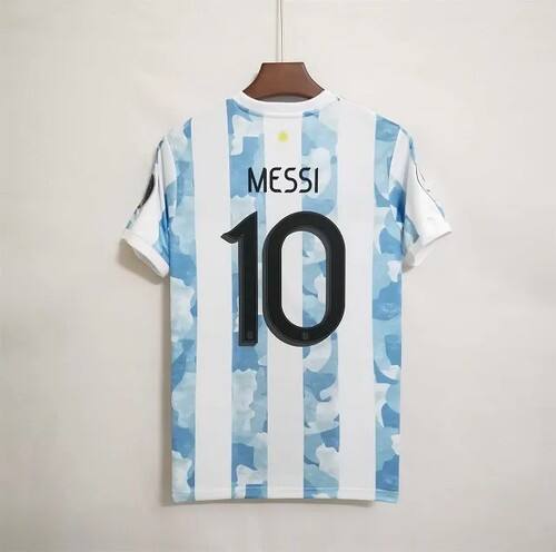 Official 2021 Argentina Camiseta With Limited Edition Design -