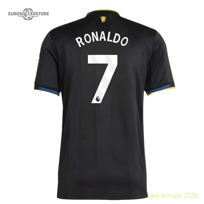 Official 2025-2026 Man Utd Authentic Third Shirt (ronaldo 7)
