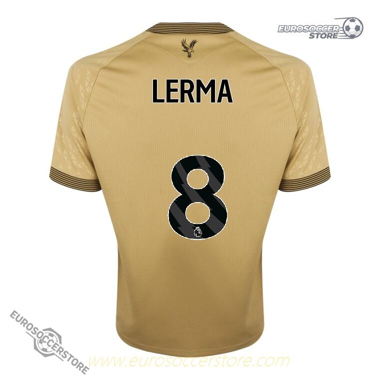 Away Jersey for Crystal Palace featuring LERMA 8, designed for the 25-26 season.