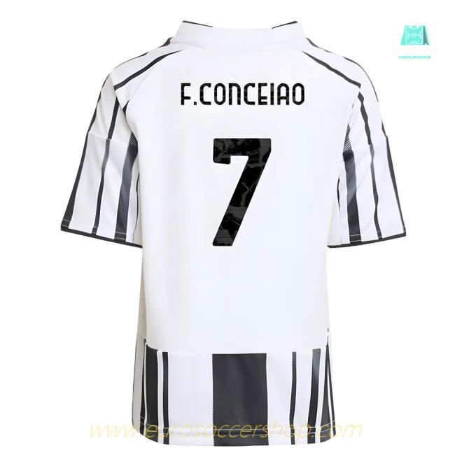 2025-2026 Juventus Home Mini Kit (F.Conceiao 7)