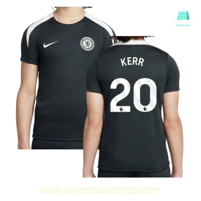 2025-2026 Chelsea Strike Training Shirt (Green) - Kids (Kerr 20)