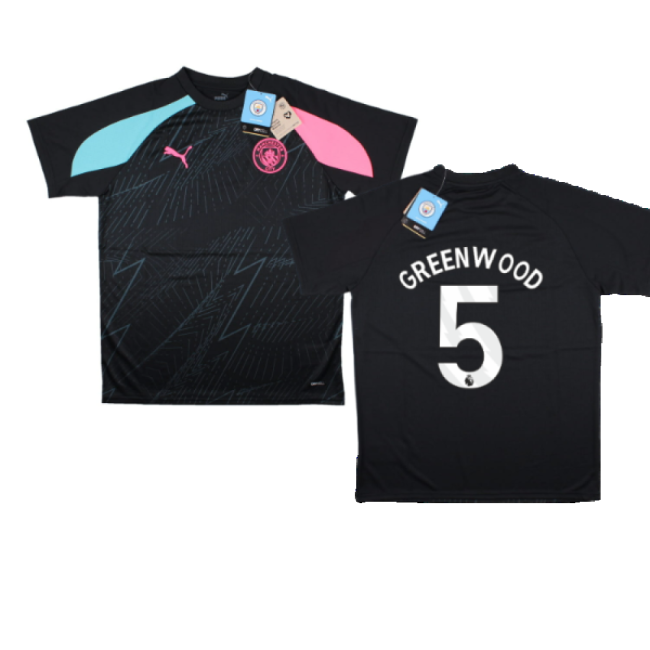 Man City Official Home Football Shirt 2023-20 Season Greenwood 5 M ...