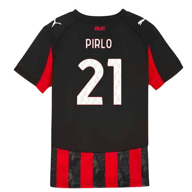 Ac Milan Official 2025-2026 Home Soccer Jersey - Top Tier